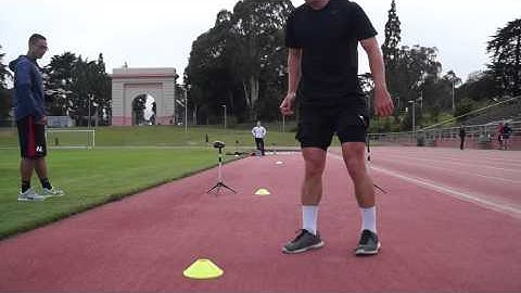 20 Yard Sprint to 5 yards Deceleration