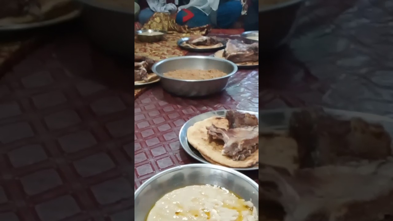 traditional food in hunzai marriage 