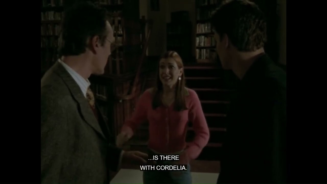 Willow Defends Buffy to Angel and Giles s2e6 Reptile Boy | Buffy the Vampire Slayer (1997-2003)