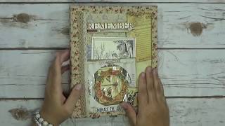 Vintage Floral Junk Journal