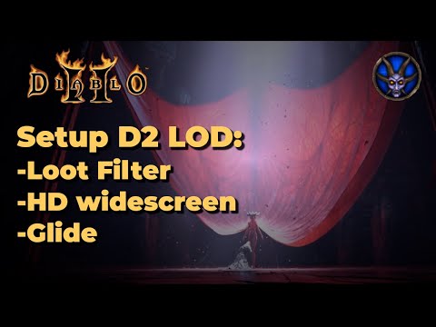 Diablo 2 LOD - (2021) How to add widescreen, loot filter, glide and other quality of life features!!