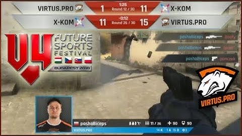 VP Amazing Comeback! Virtus.pro Highlights VS X-KOM/Map 1 (V4 Future Sports Festival)