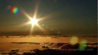 Pergamoon - Sunset above the clouds