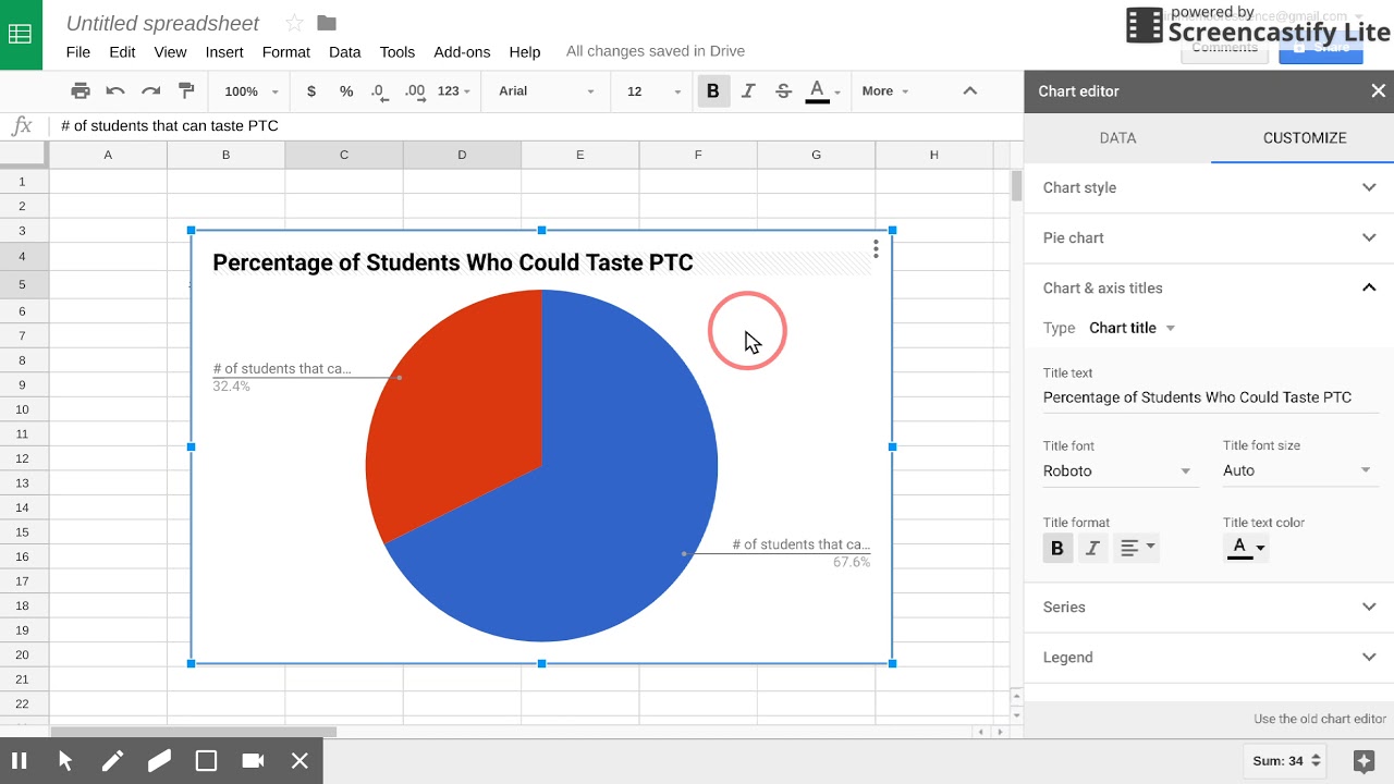 How to Make a Pie Chart in Google Sheets - YouTube