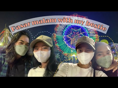 Mini Vlog pasar malam ૮₍ ˶ᵔ ᵕ ᵔ˶ ₎ა