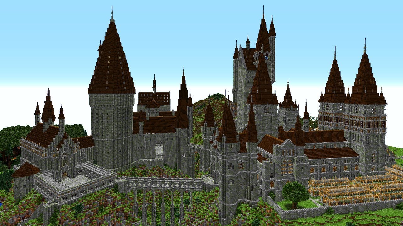 world of harry potter minecraft map