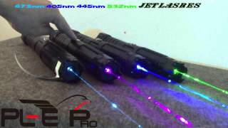 473nm 405nm 445nm 532nm PL-E Pros