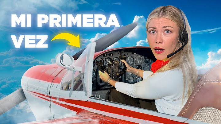 Mi PRIMERA VEZ en AVIONETA ✈️