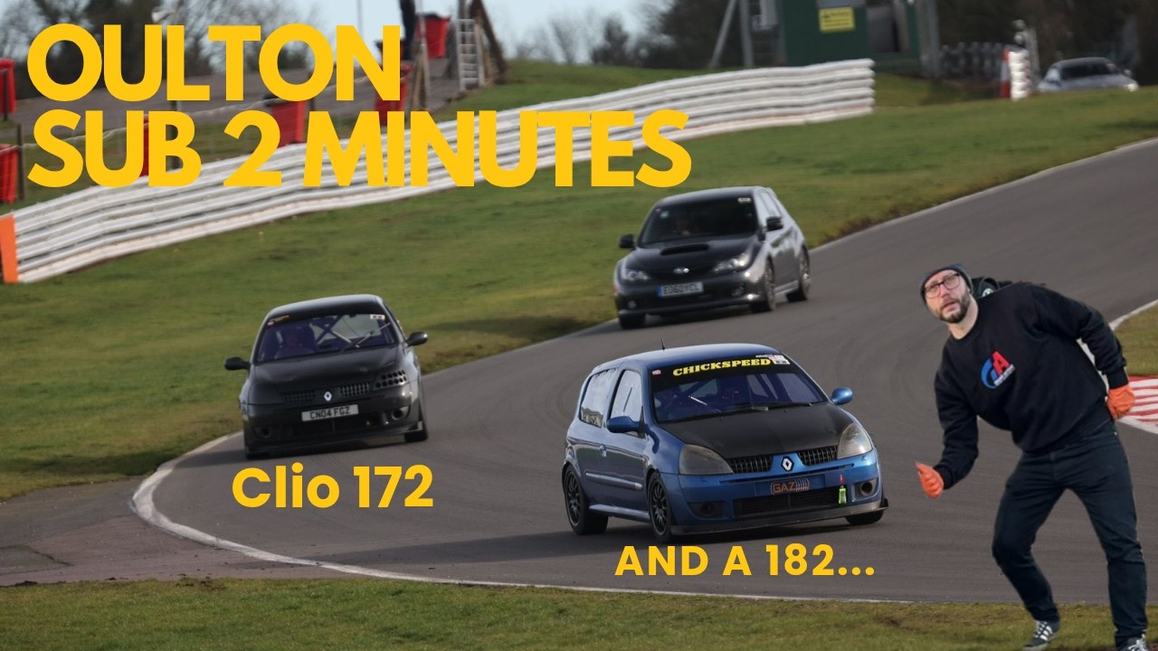 GOING SUB 2 MINUTES at Oulton - Clio 172