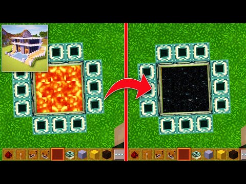 How to make END PORTAL in Craft World