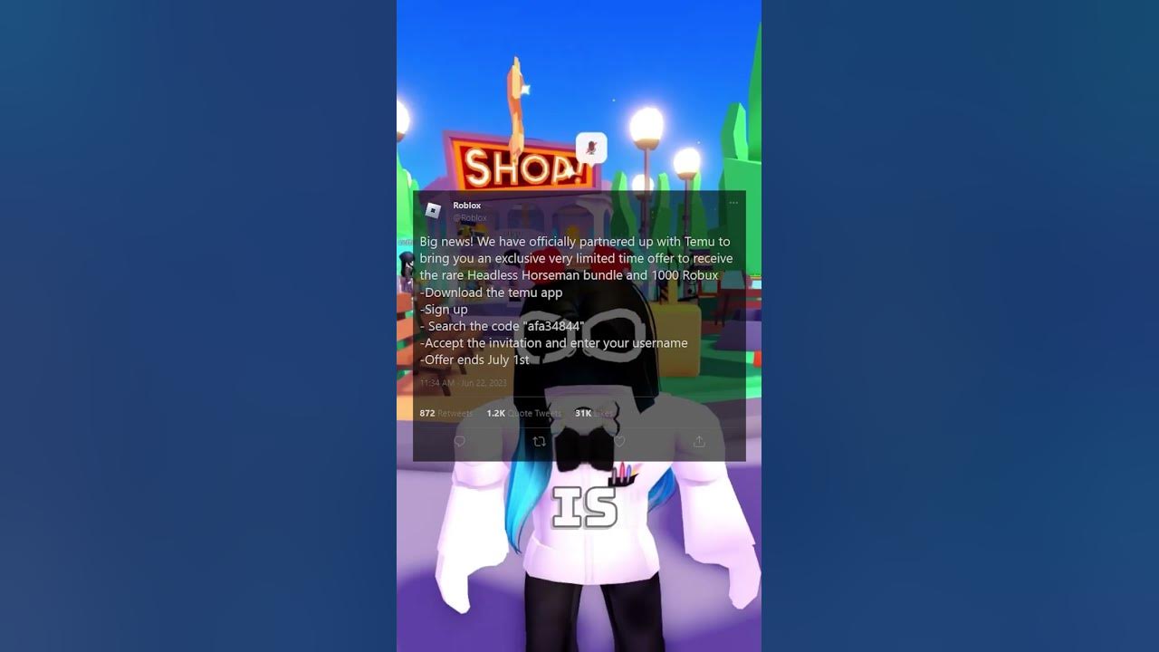 roblox is partnering with temu｜TikTok Search