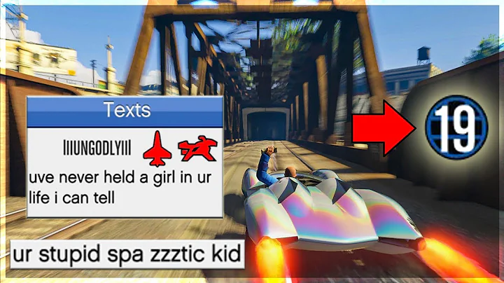 Level "19" Trolls Jet Tryhards With A SCRAMJET On GTA Online