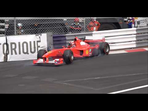 Video Pure sound Ferrari GP Monaco 2026 crash