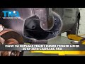 How to Replace Front Inner Fender Liners 2010-2016 Cadillac SRX