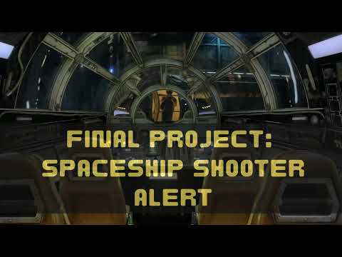 Spaceship interface - My final project in Uni