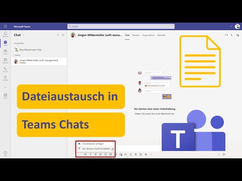 Dateiaustausch in Teams-Chats