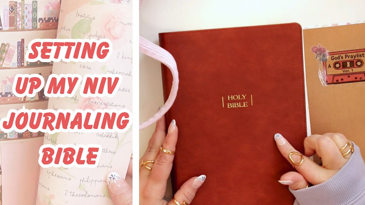 setting up my new niv wide margin bible