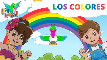 Sing & Learn Rainbow Colors in Spanish & English: Interactive Bilingual Kids Song