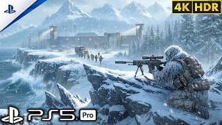 (PS5) Secret Sniper Raid in the Russian Mountains | Ultra Realistic Gameplay [4K60FPS] Call of Duty