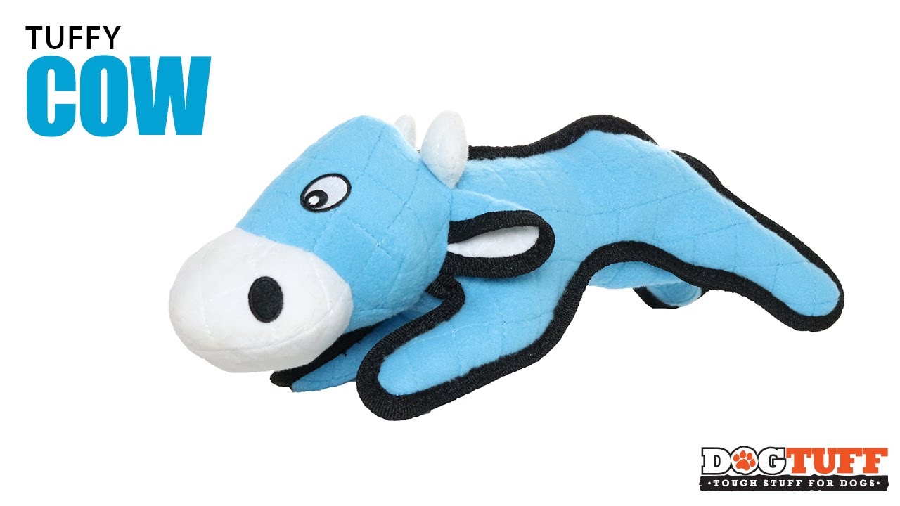 Tuffy Barnyard Cow Dog Toy Dogtuff