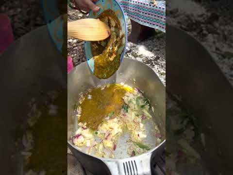 🇬🇾 Making Tender Goat 🥘 #shorts