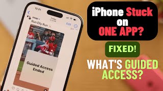 iPhone Stuck on One App? - Turn Off Guided Access to Fix!