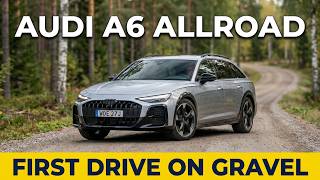 Brand new Audi A6 Allroad e- hybrid| Launch| Asphalt| Gravel |Flyby