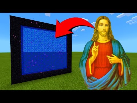 How To Make A Portal To The Jesus Dimension in Minecraft!