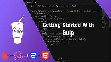 Gulp to Automate and enhance your front-end workflow
