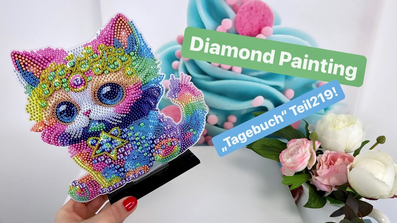 Diamond Painting „Tagebuch“ Teil219!🙃💚 Uhhh die Asseln gehen an den Start & andere tolle Sachen!