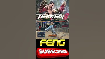 Tekken 8 Feng Wei Death Combo #shorts #shortvideo #feng #dreadprince #tekken8 #gaming #trending #yt