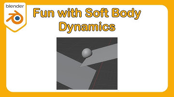 How To Learn Blender Part 11 - Fun with Soft Body Dynamics #Blender