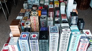 MY EPIC PLAYING CARD COLLECTION!! 2017 (Over 2000 Decks!)