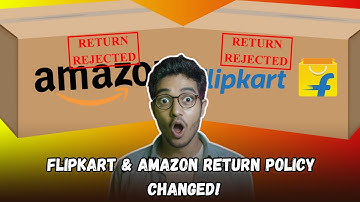 Amazon & Flipkart Return Policy 2025 🔥 Big Update! No More Easy Returns!