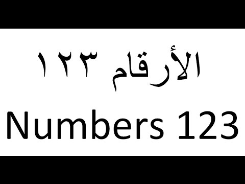 طريقة كتابة الارقام العربية في الاكسل 2007 و الاكسل 