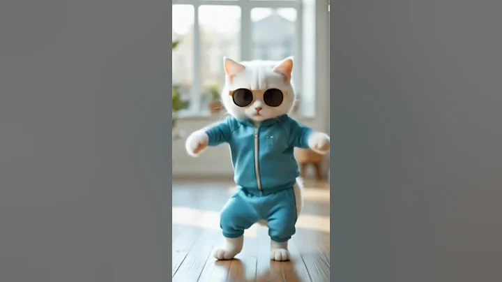 Video 11383851: cute cat funny dance, cat dance best funny
