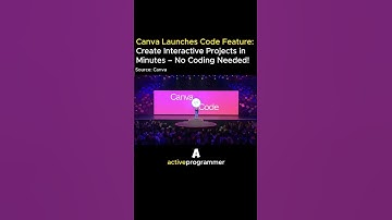Canva Launches Code Feature:Create Interactive Projects in Minutes – No Coding Needed#canva #openai