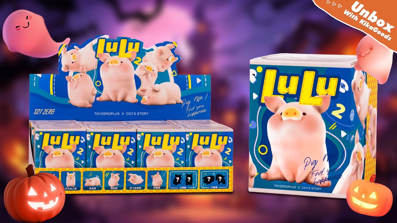 Unboxing Lulu The Piggy Classic Original 2 Blind Box #kikagoods