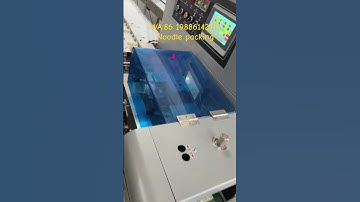 Do you know about the packaging machine for dried noodles?#machine #packagingmachine #packingmachine