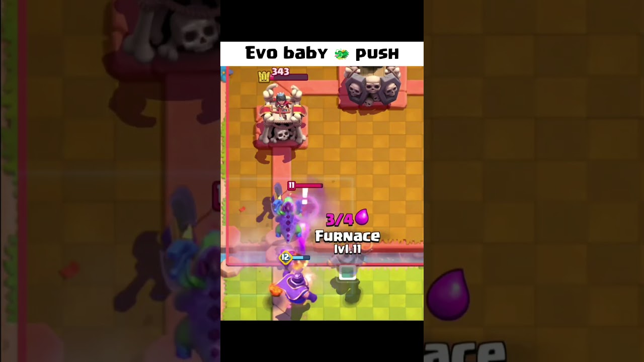 Evo baby dragon 🐲 + evo furnace ❤️‍🔥
