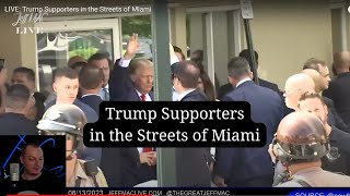 LIVE: Trump Supporters in the Streets of Miami