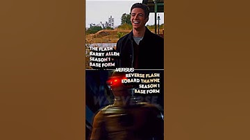 THE FLASH VS REVERSE FLASH (SEASON 1) #edit #viral #cw #speedsters #shorts