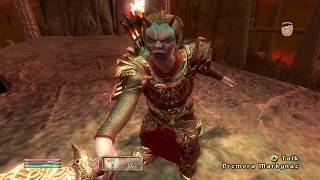 Oblivion - Female Dremora Up Close