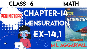 Class 6 Math। M L Aggarwal book। Ch-14 MENSURATION। ICSE BOARD।   How to find perimeter#math
