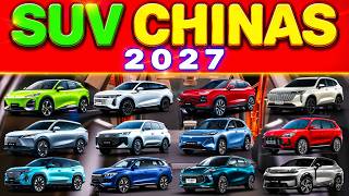 La INVASIÓN a Comenzado | Todas las SUV medianas de procedencia CHINA 2027