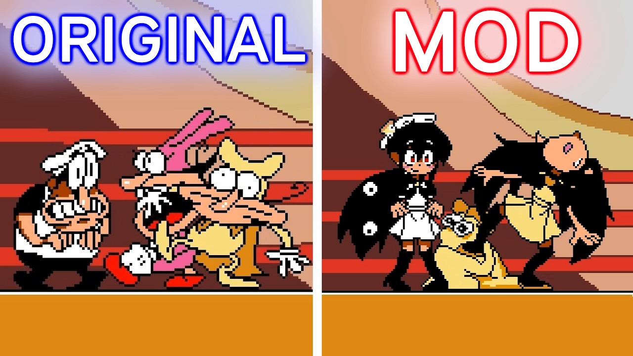 Pizza Tower: Peppina NOODLE VS BOSSES! [Pizza Tower Mods Gameplay]