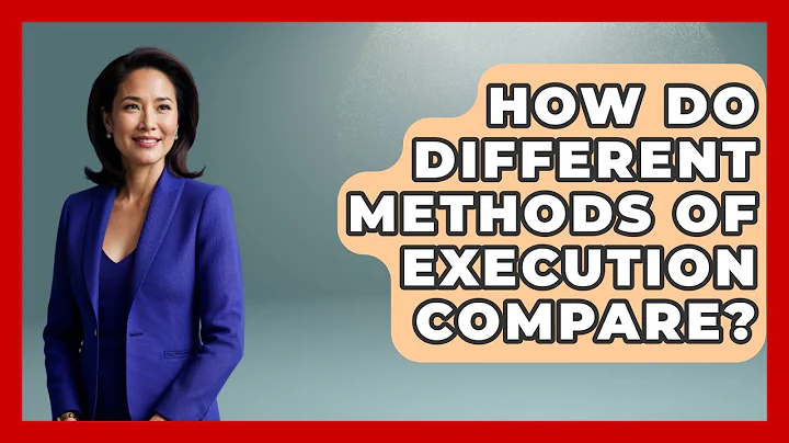 How Do Different Methods Of Execution Compare? - Jail & Prison Insider