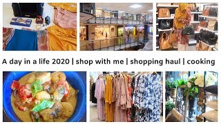 a day in a life 2020 | shop with me | shopping haul | cooking فلوق خفيف قضوا معي اليوم