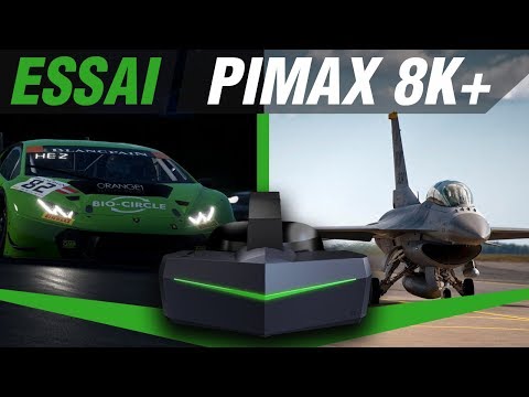 ESSAI PIMAX 8K+: LE MEILLEUR CASQUE VR ? (SIMRACING + DCS)