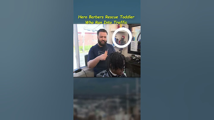 Hero Barbers Rescue Toddler in Traffic